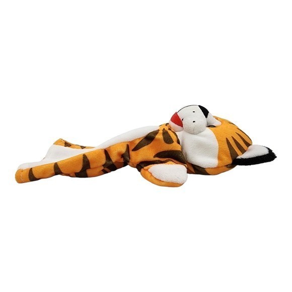 Melissa & Doug 9” ‎ Tiger Hand Puppet Plush Stuffed Head - Picture 4 of 6